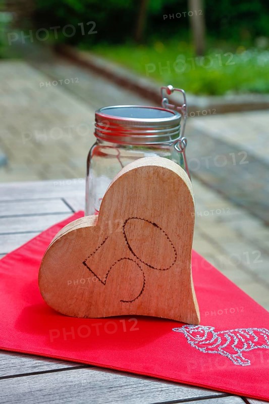 Wooden heart