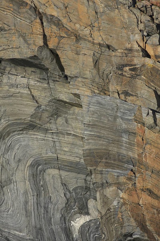 Twisted Lewisian Gneiss