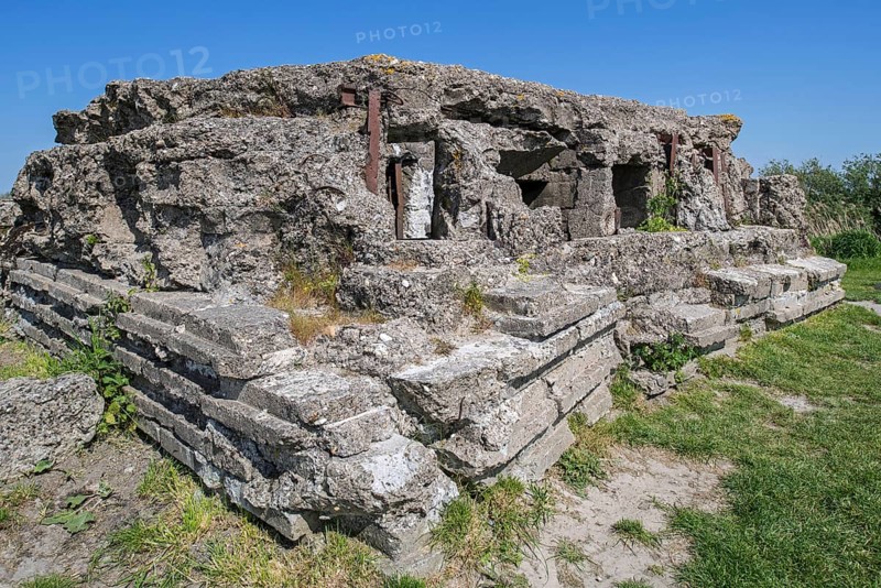 Remains of a German bunker near Dodengang