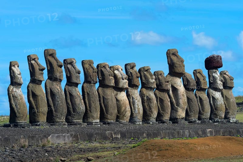 Moais at Ahu Tongariki