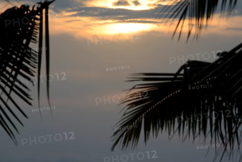 Sky just in front of sunset