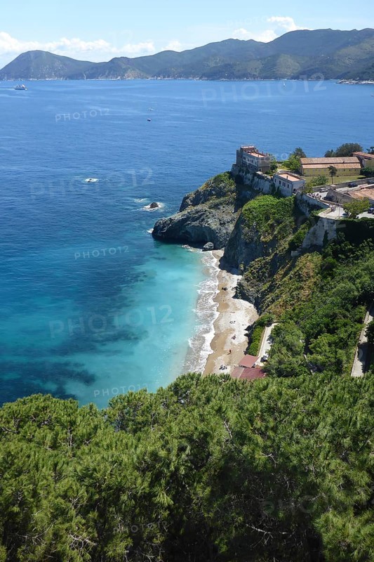 View of Portoferraio from the Citadel