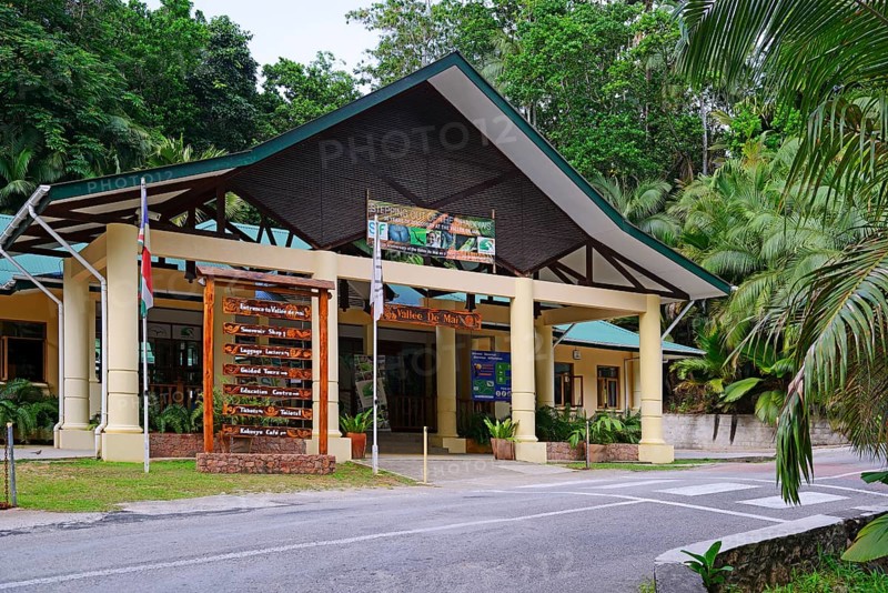Entrance area to Vallee de Mai