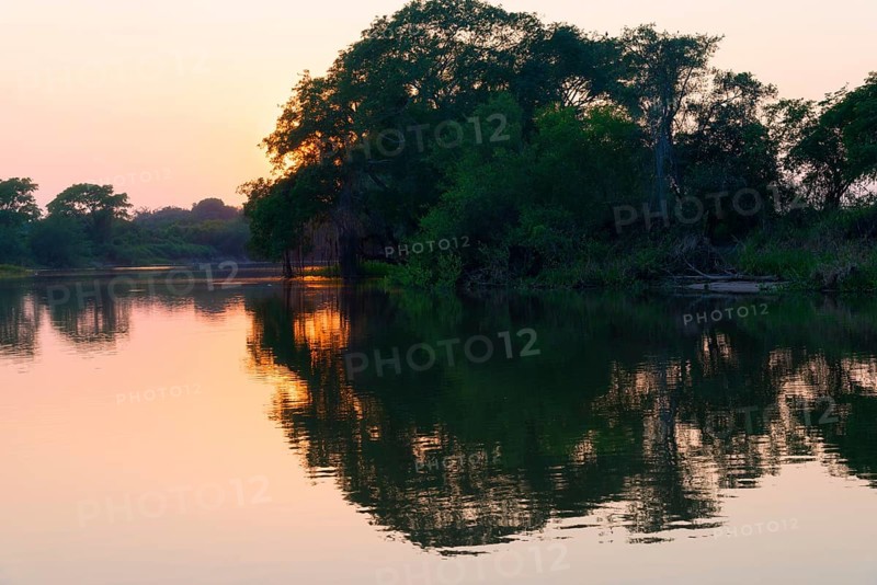 Sunrise over the Cuiaba River