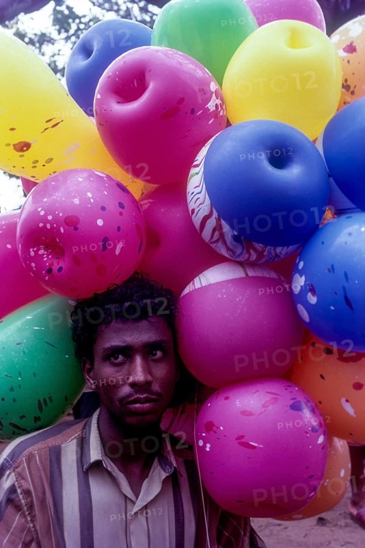 A balloon seller