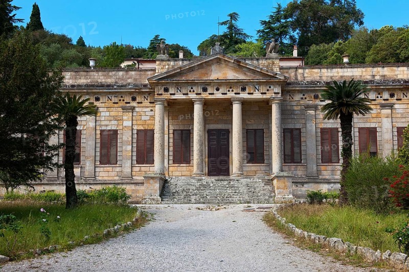 Main entrance of Napoleon's residence