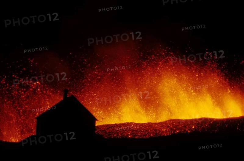 Volcanic eruption