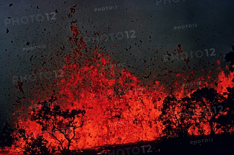 Volcanic eruption