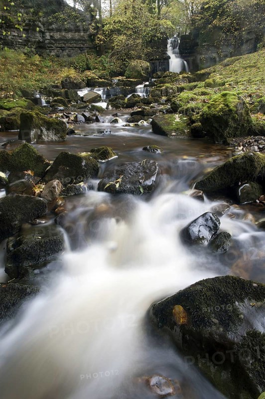 Fast-flowing river