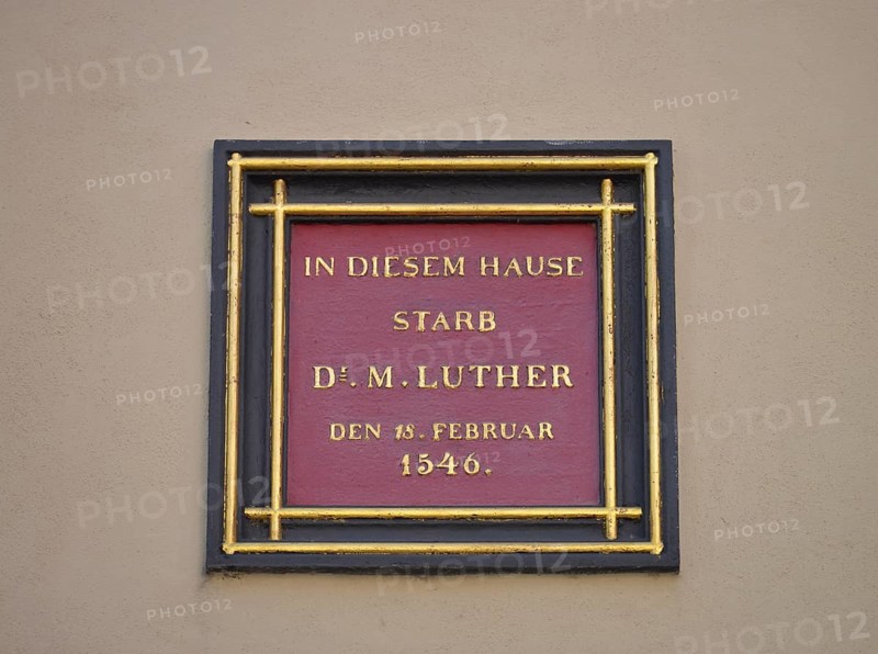 Luther's death house Luther city Eisleben