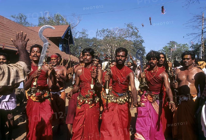 Velichappadu Oracles in Bharani festival in Kodungallur