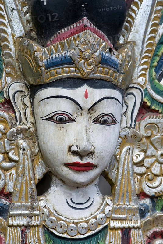 Indonesian Ramayana wooden mask