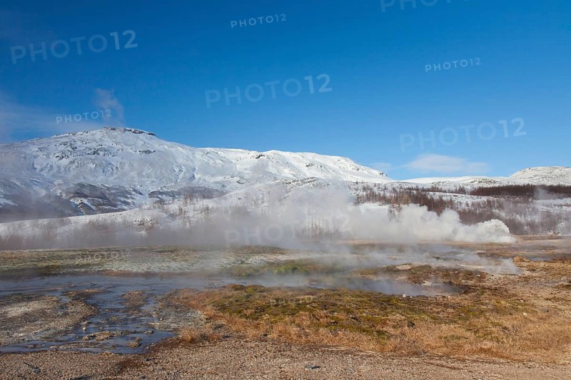 Geysir Geothermal Area in Haukadalur Valley