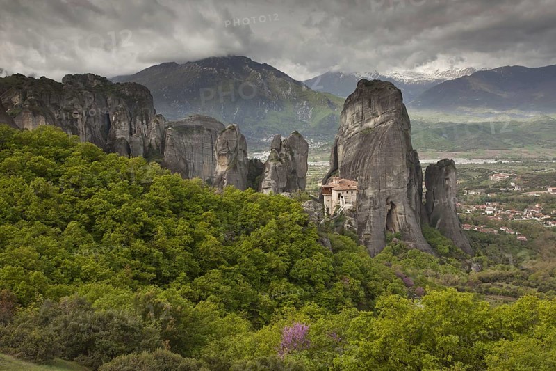 View of the ancient monastery