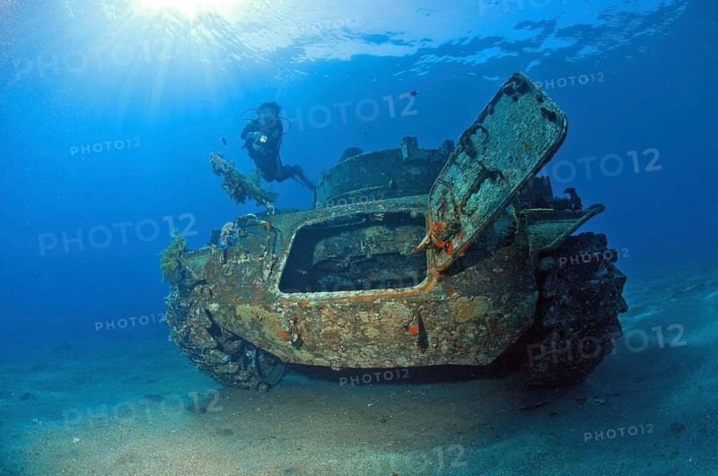 Sunken tank