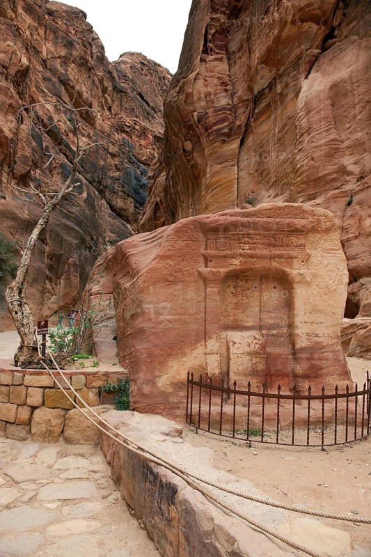 Cult Stone of the Nabataeans in the Siq