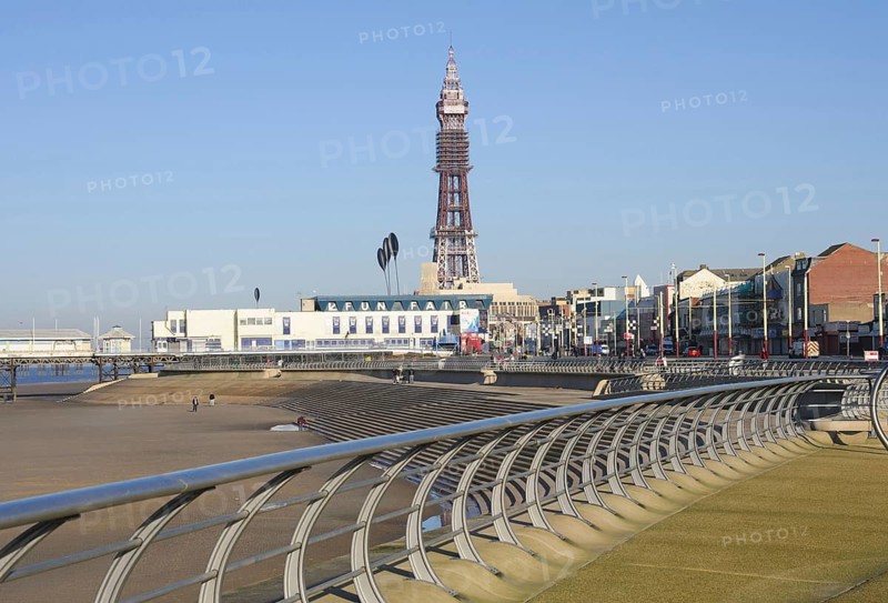 New promenade development in seaside resort