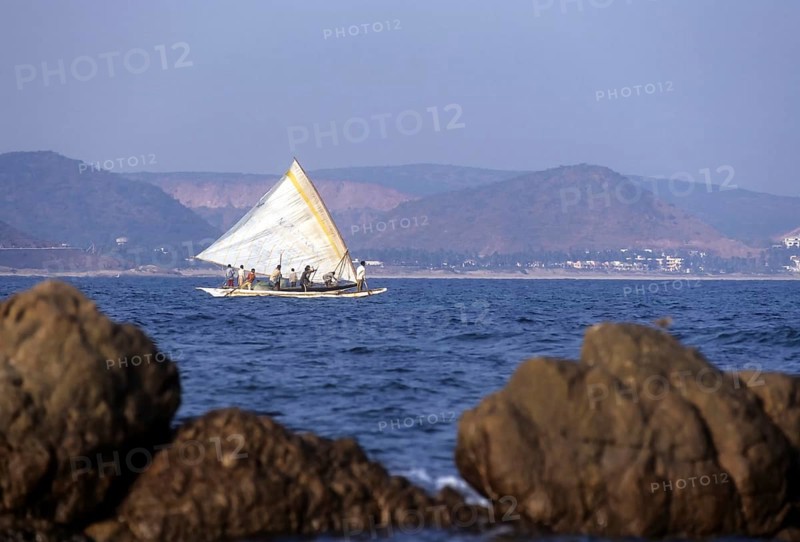 A dhow in Visakhapatnam or Vizag