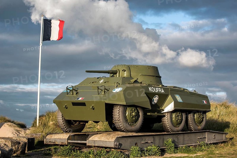 M8 Greyhound light armoured car of the Forces francaises libres