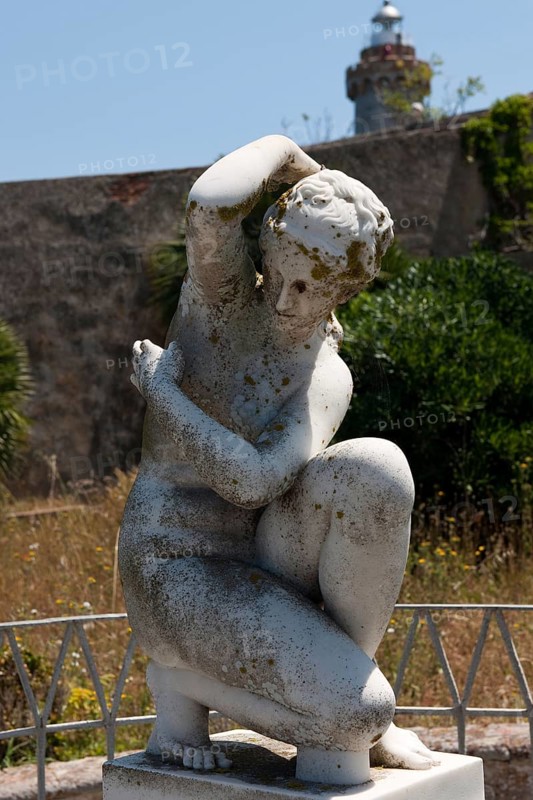 Marble statue