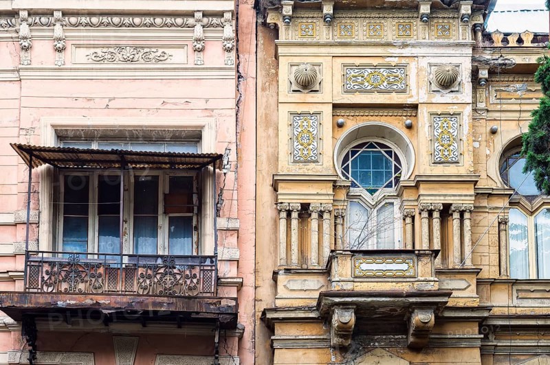 Houses in Old Tbilisi