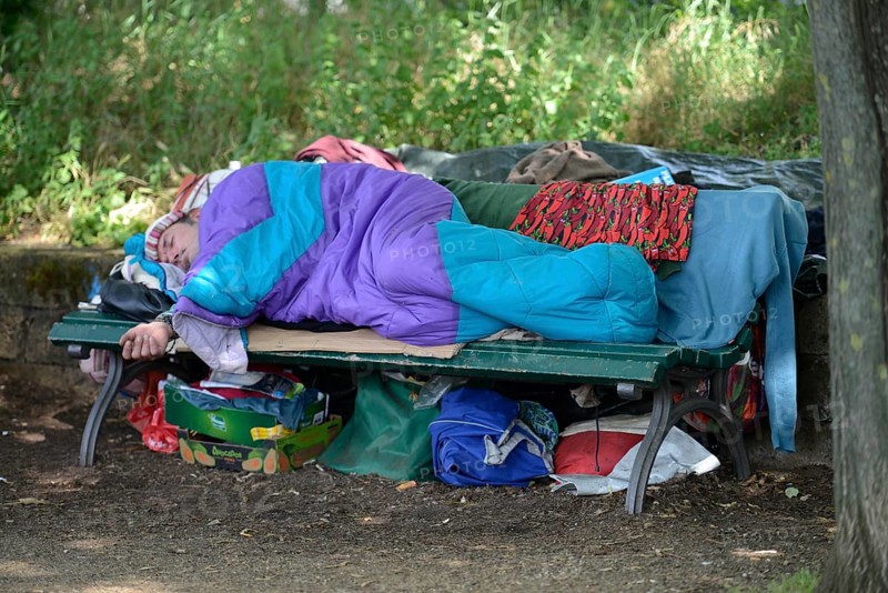 Homeless person