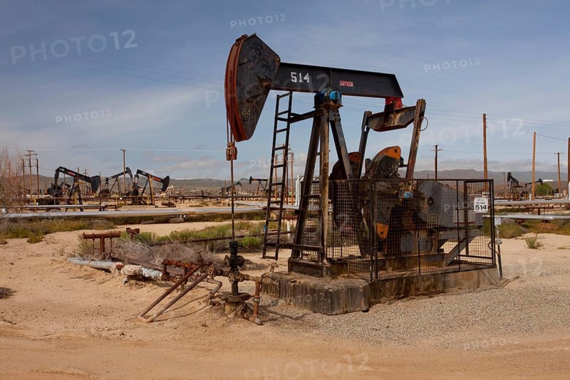Wobbling Donkey' Oil Pumps in the Oil Field