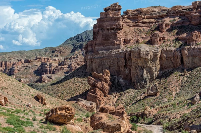 Sharyn Canyon National Park and the Valley of Castles