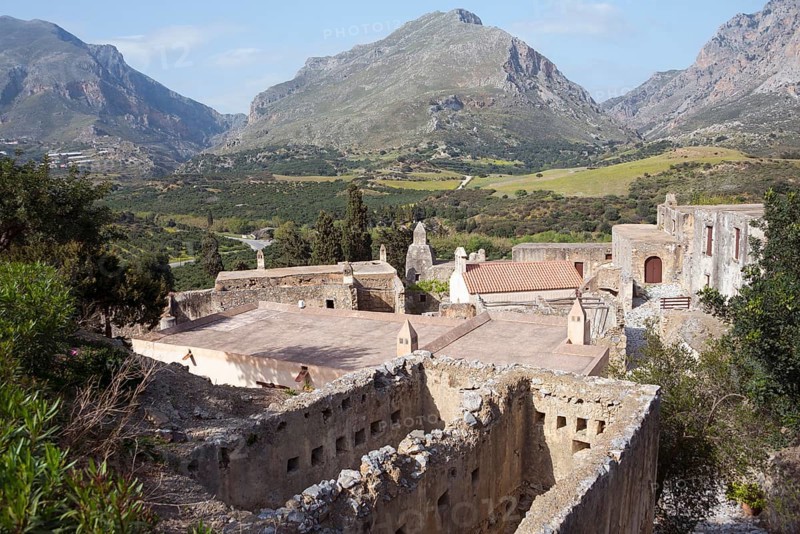 Monastery ruins Kato Preveli