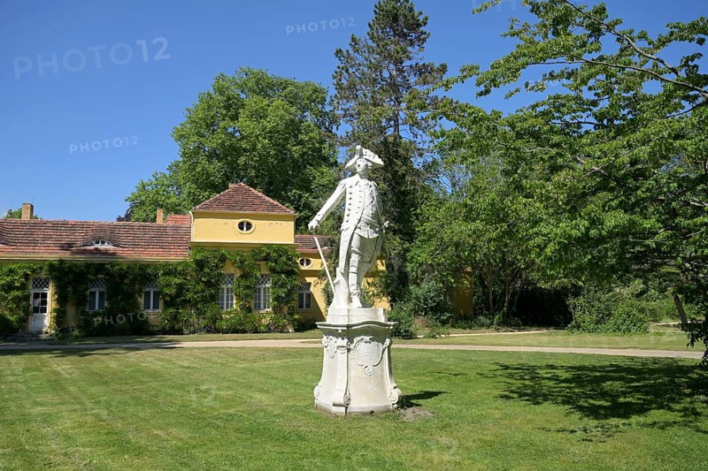 Statue of Frederick II in the Marly Garden