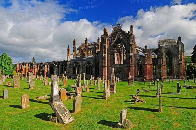 Ruins of Melrose Abbey