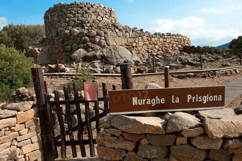 Entrance to La Prisgiona Nuraghe