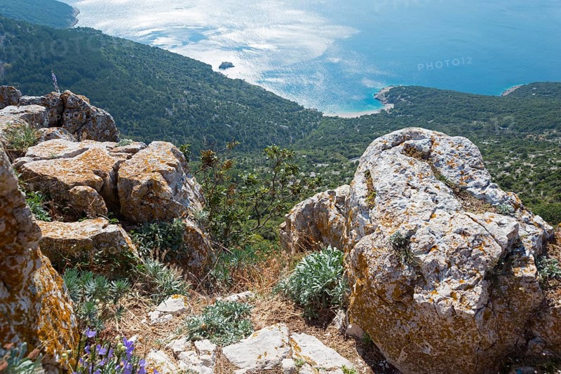 View of the sea