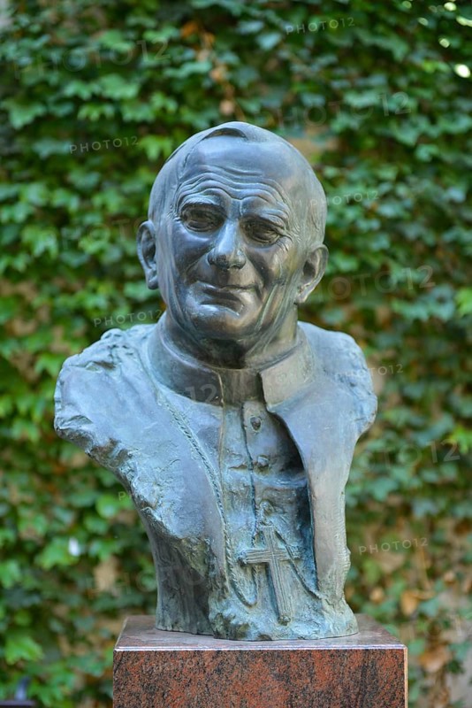 Bust of Pope John Paul II