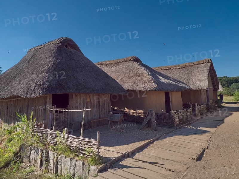 Scientific reconstruction of the Viking village of Haithabu