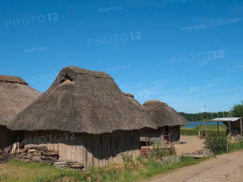 Scientific reconstruction of the Viking village of Haithabu