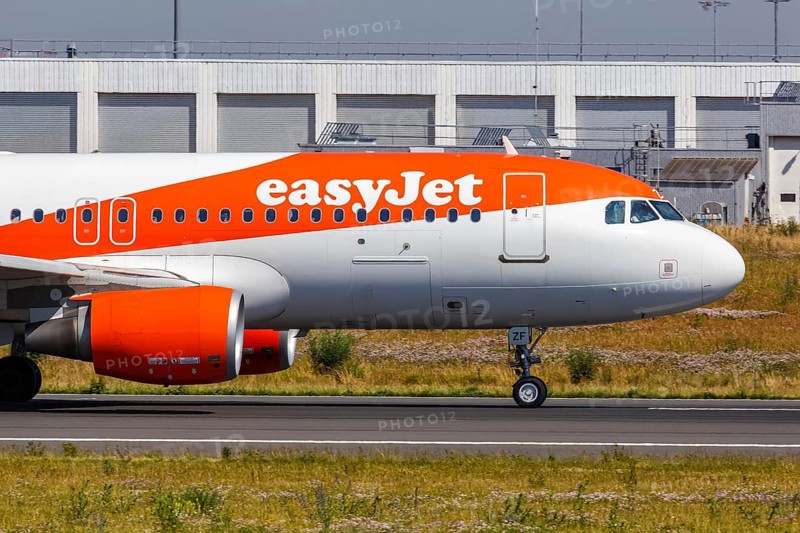 An EasyJet Europe Airbus A320 aircraft with registration OE-IZF at Paris Orly Airport