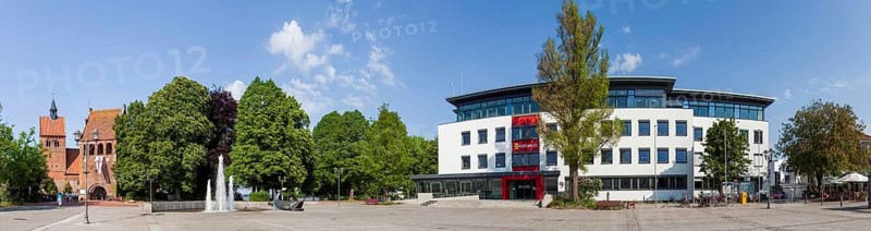 Bad Zwischenahn Market Place Panorama Deutschla