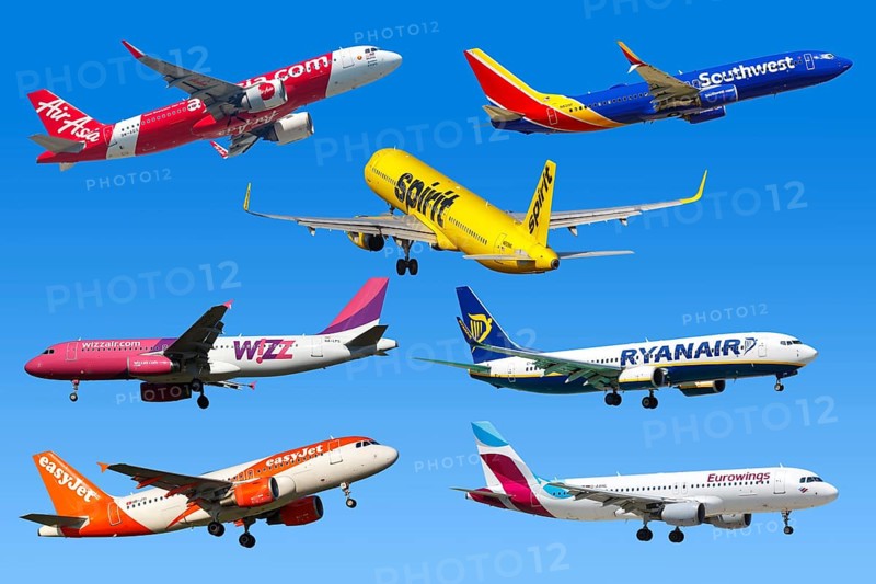 Aircraft Low cost airlines Airlines at Frankfurt Airport