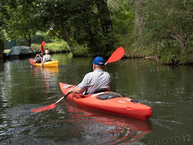Canoe tour on the Spree in the Spreewald