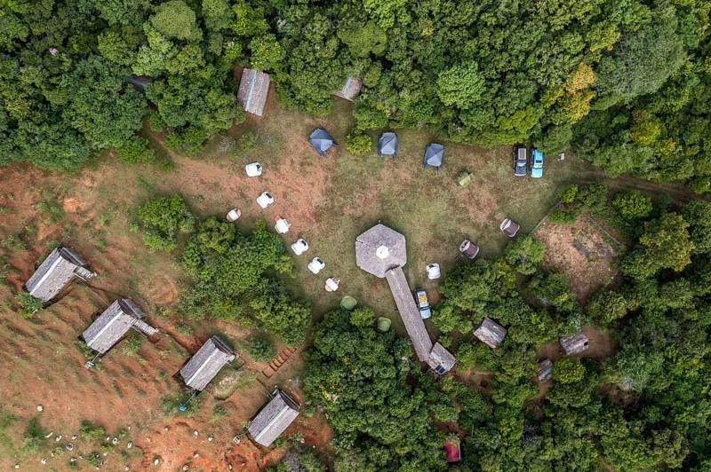Campground of Daraina National Park