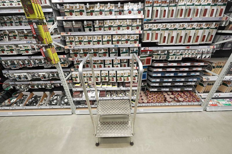 Ladder on a shelf