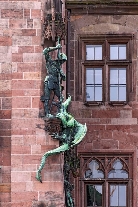 Dragonslayer City Hall Saarbruecken Germany