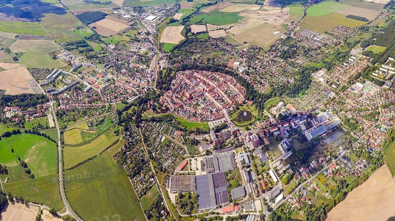Aerial view Wittstock
