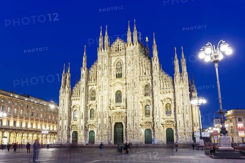 Milan Cathedral Duomo di Milano Church Travel Travel City by Night in Milan