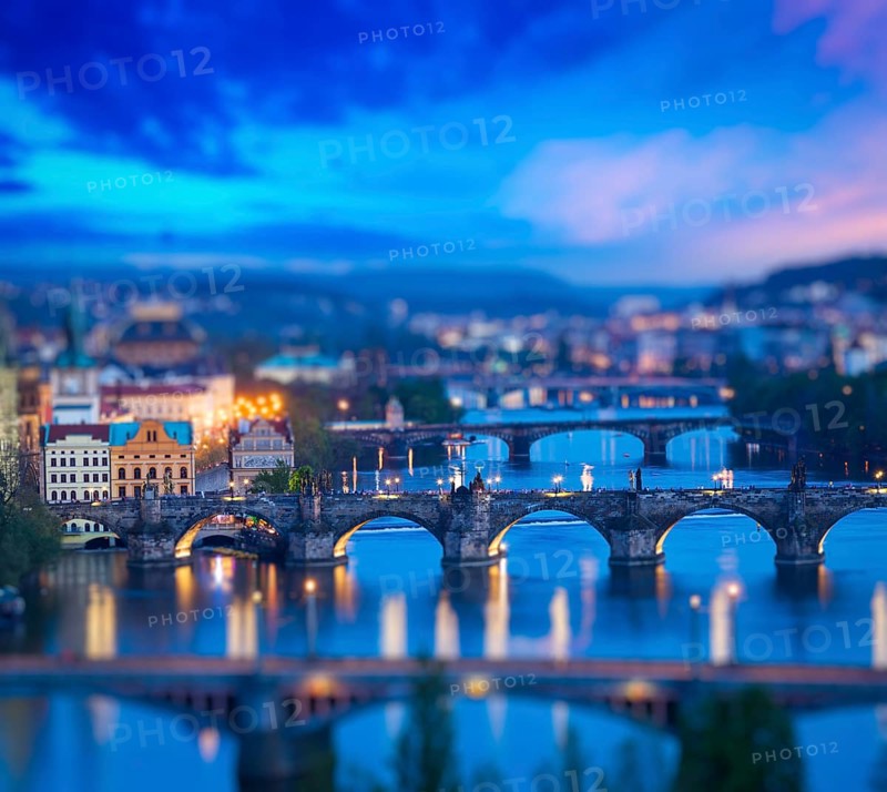 Travel Prague concept background