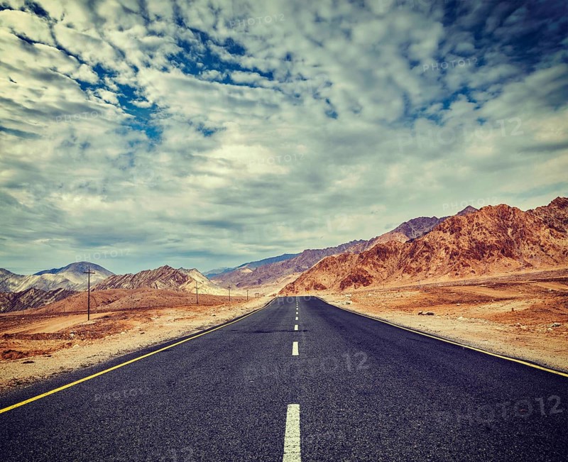 Vintage retro effect filtered hipster style travel image of Travel forward concept background