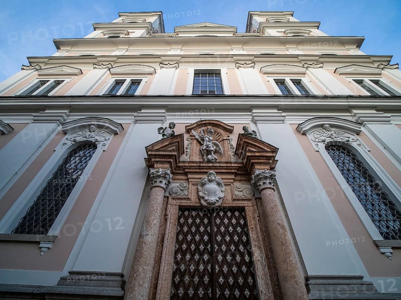 Facade of the Jesuit Church of St. Michael