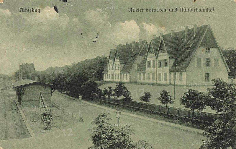 Offizierbaracken and military railway station in Jueterbog