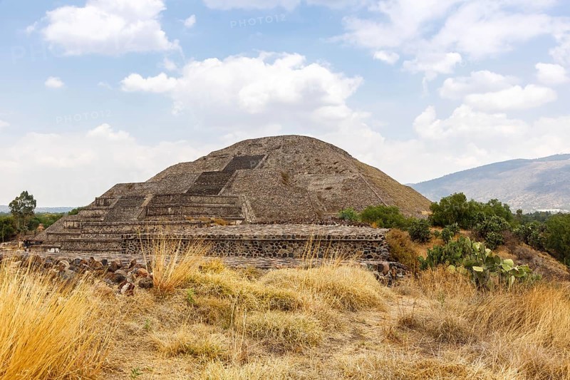 Piramide de la Luna Moon Pyramid Pyramid in Teotihuacan